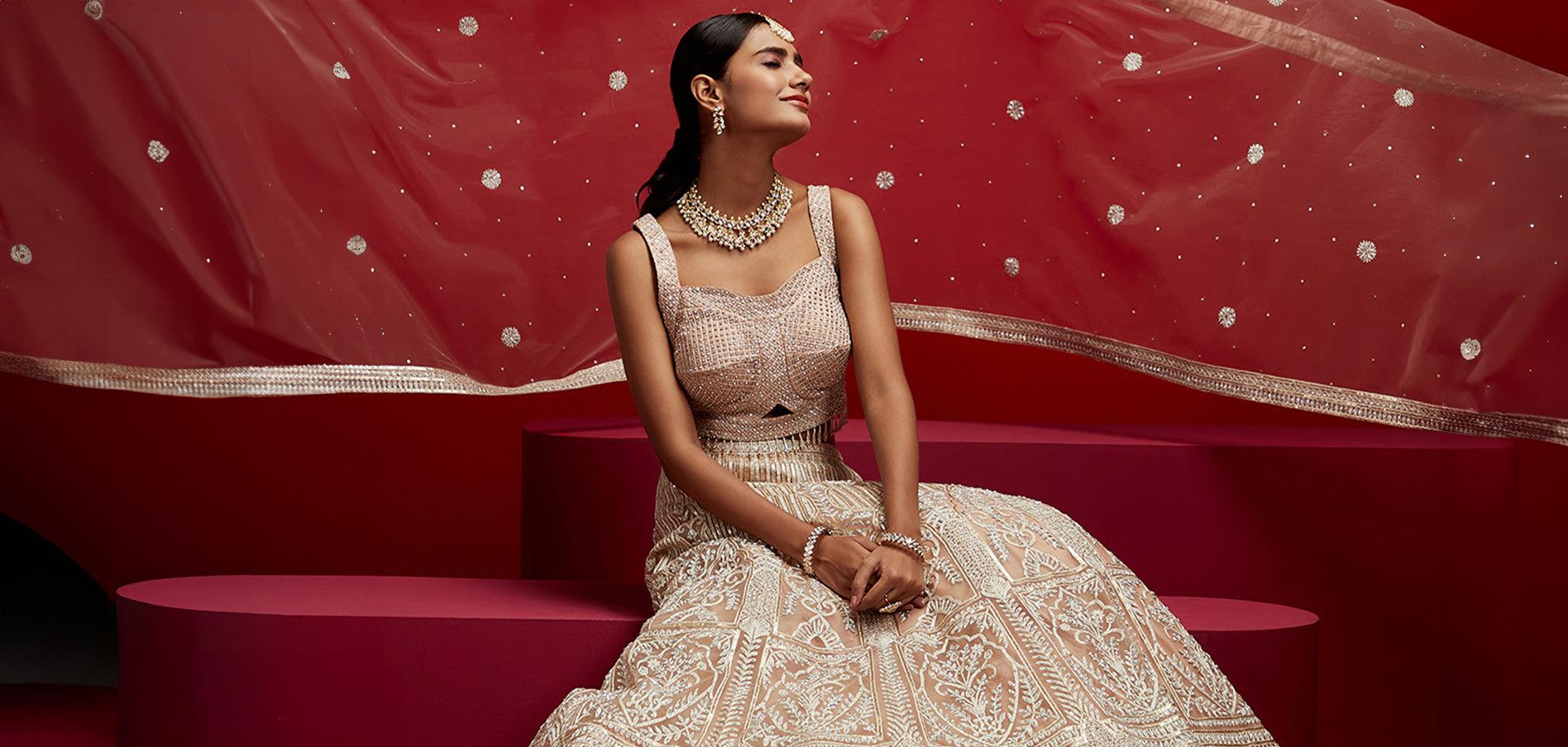 Charming Hairstyles for Lehenga to Shine this Wedding Season | Libas Charming Hairstyles for Lehenga to Shine this Wedding Season | Libas