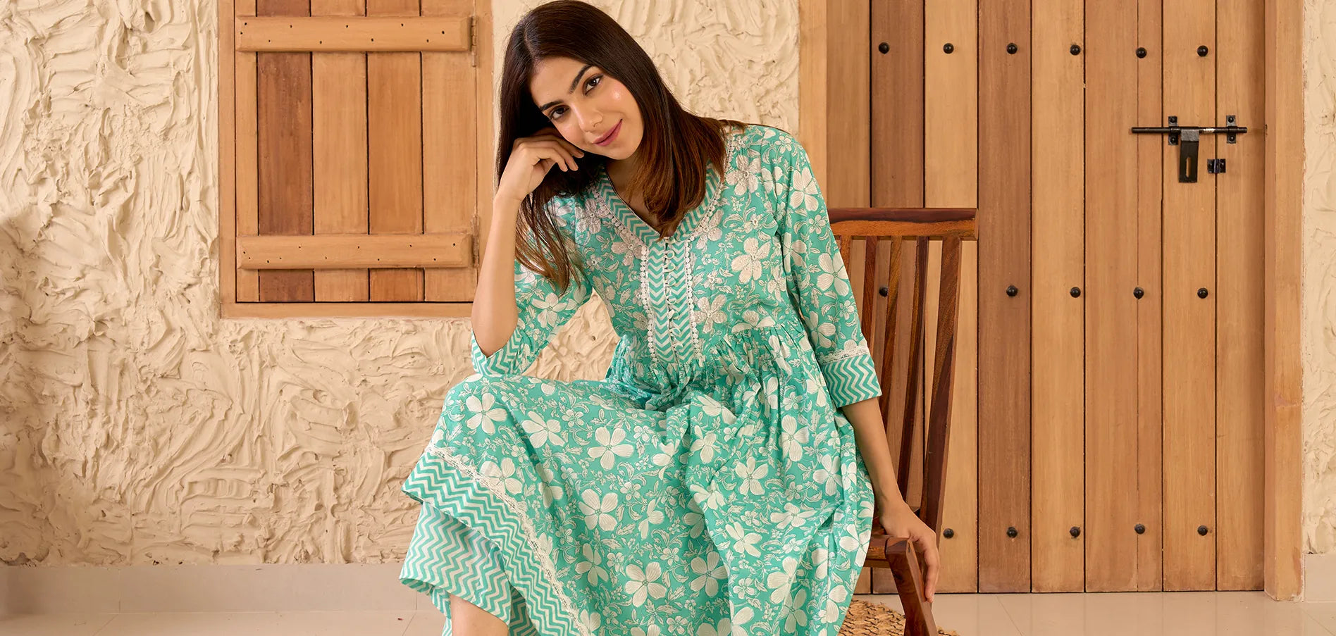 Floral print kurtis designs online