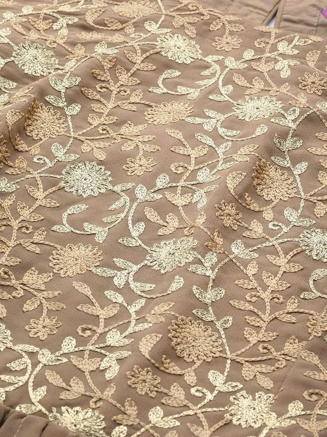 Buy Beige Embroidered Georgette Suit Set - 20289O-XS | Libas Ethnic Wear Online
Buy Beige Embroidered Georgette Suit Set - 20289O-XS | Libas Ethnic Wear Online