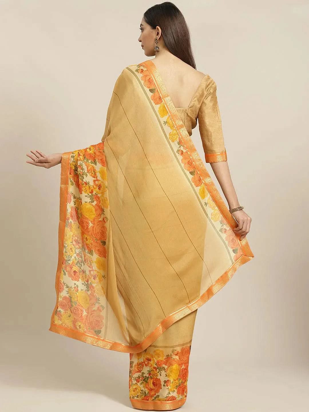 Buy Beige Printed Chiffon Saree - 14026 | Libas Ethnic Wear Online
Buy Beige Printed Chiffon Saree - 14026 | Libas Ethnic Wear Online