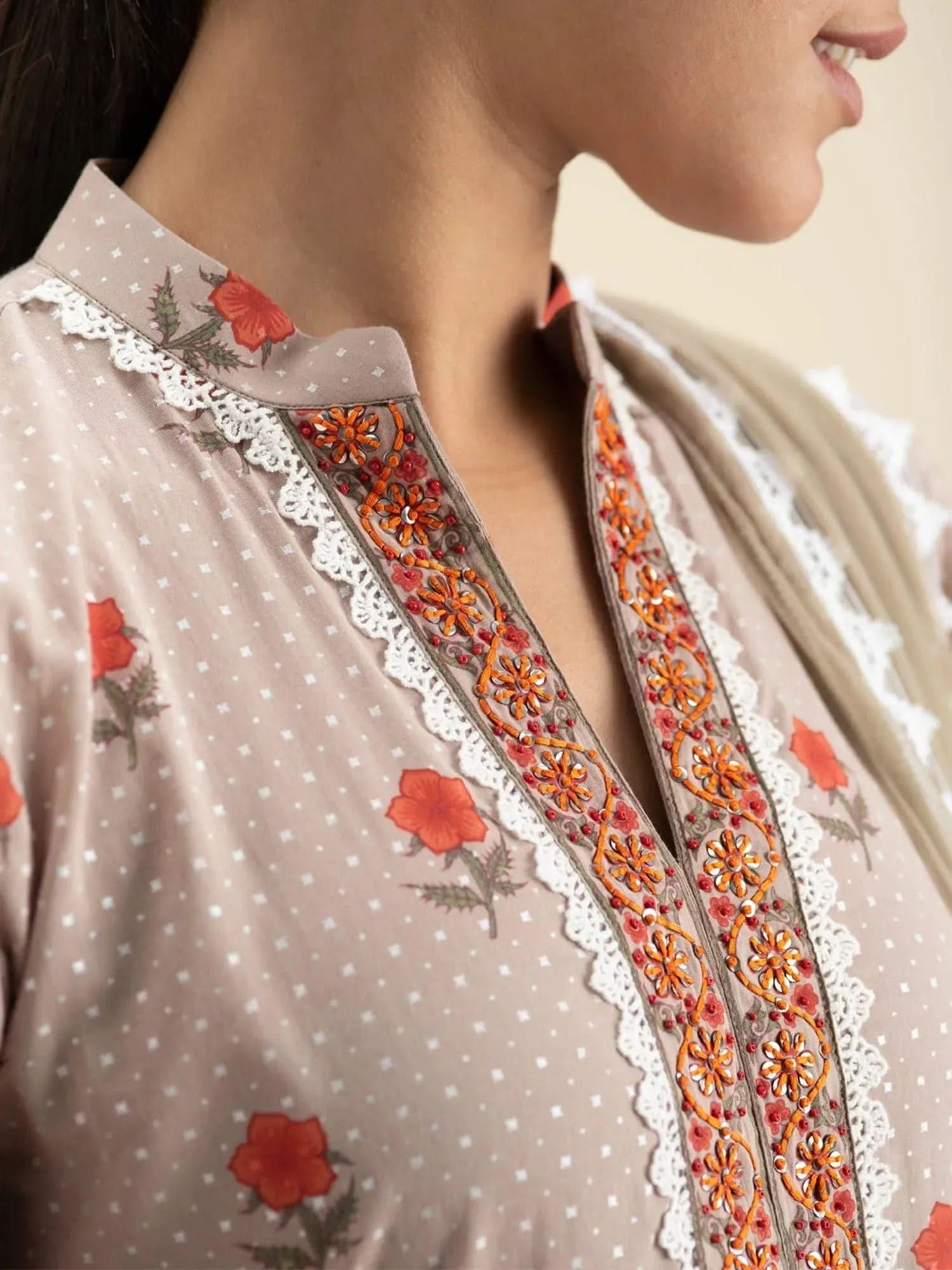 Buy Beige Printed Cotton Suit Set - 20024O-XS | Libas Ethnic Wear Online
Buy Beige Printed Cotton Suit Set - 20024O-XS | Libas Ethnic Wear Online