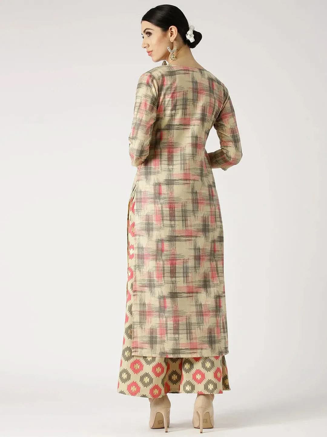 Buy Beige Printed Cotton Kurta Set - 5442-XS | Libas Ethnic Wear Online
Buy Beige Printed Cotton Kurta Set - 5442-XS | Libas Ethnic Wear Online