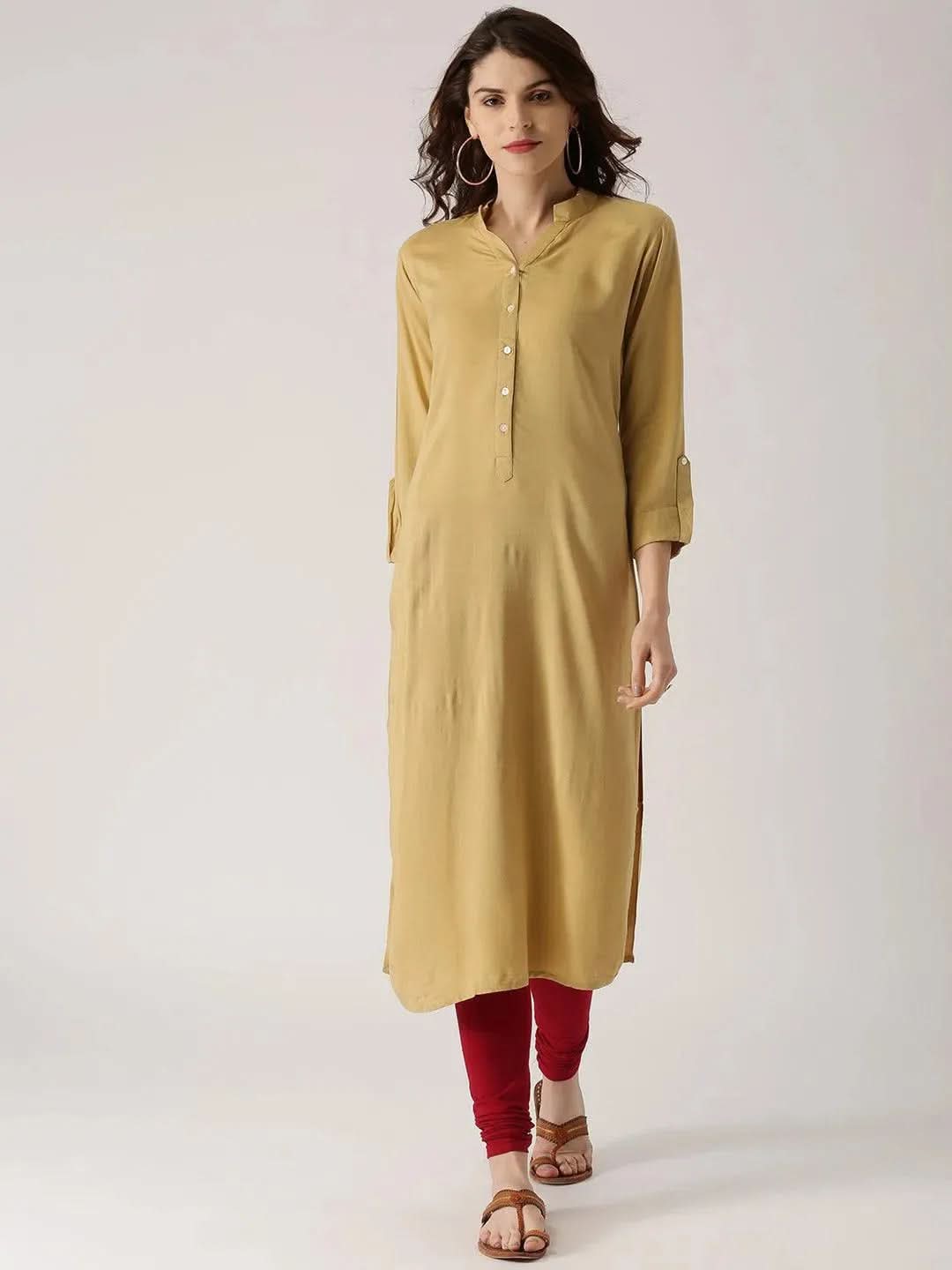Buy Beige Solid Rayon Kurta - 4528-XS | Libas Ethnic Wear Online
Buy Beige Solid Rayon Kurta - 4528-XS | Libas Ethnic Wear Online