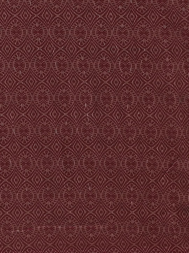 Beige Striped Silk Blend Saree - Libas