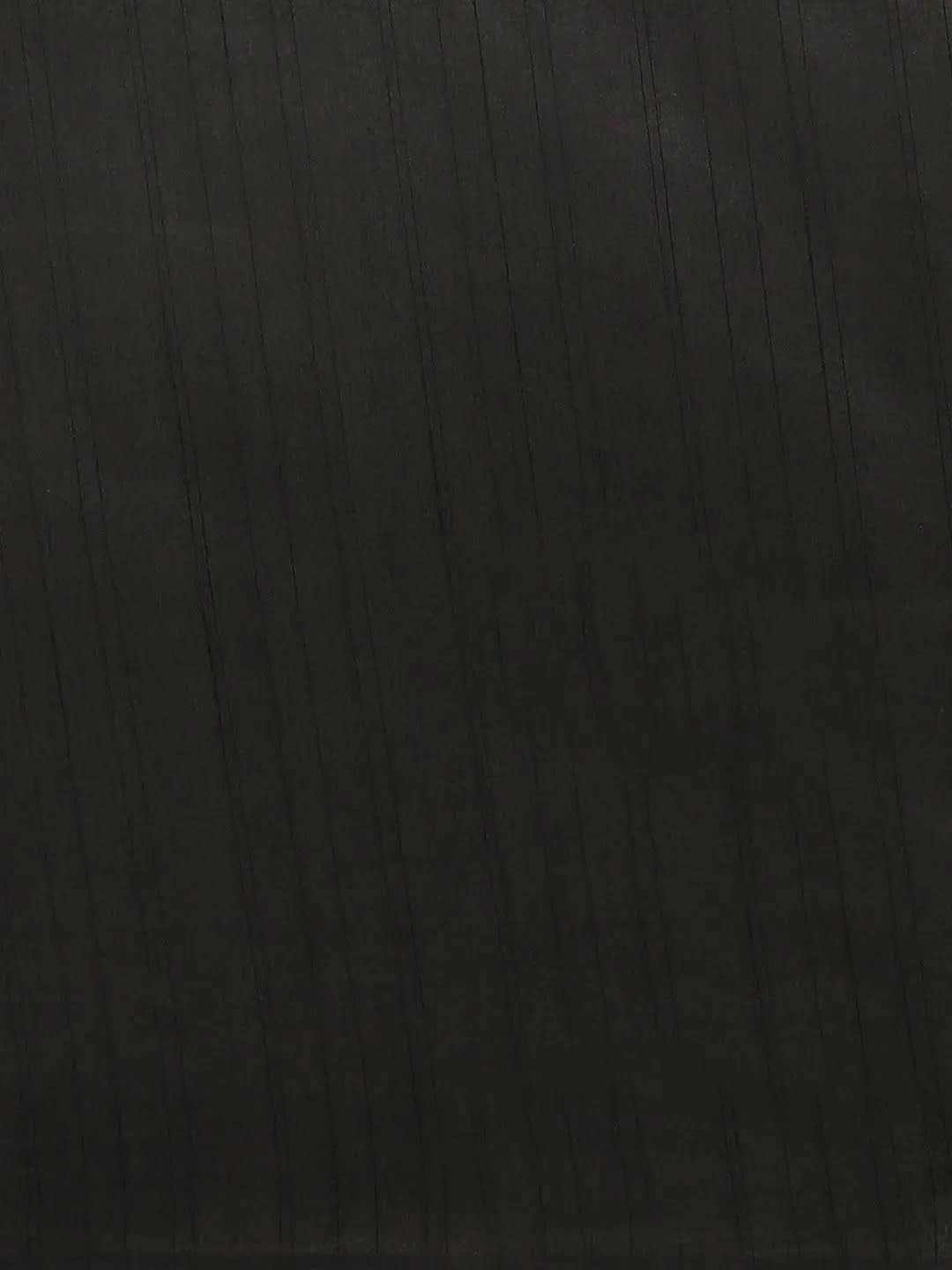 Beige Striped Silk Blend Saree - Libas