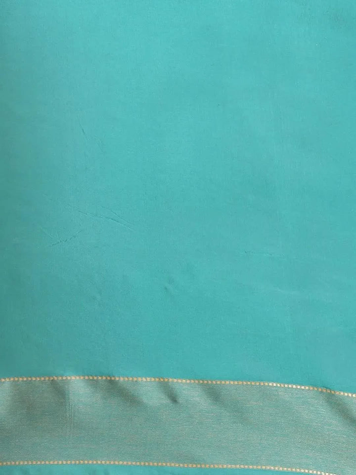 Beige Woven Design Brocade Saree - Libas