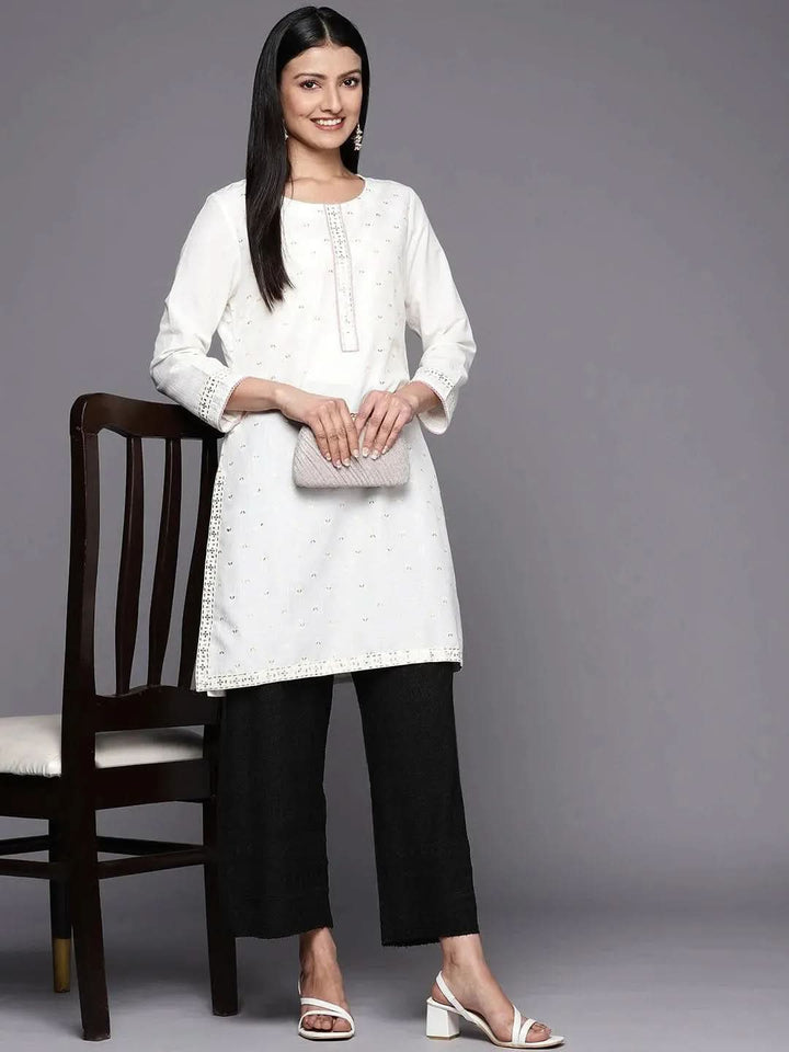 Black Embroidered Rayon Palazzos - Libas