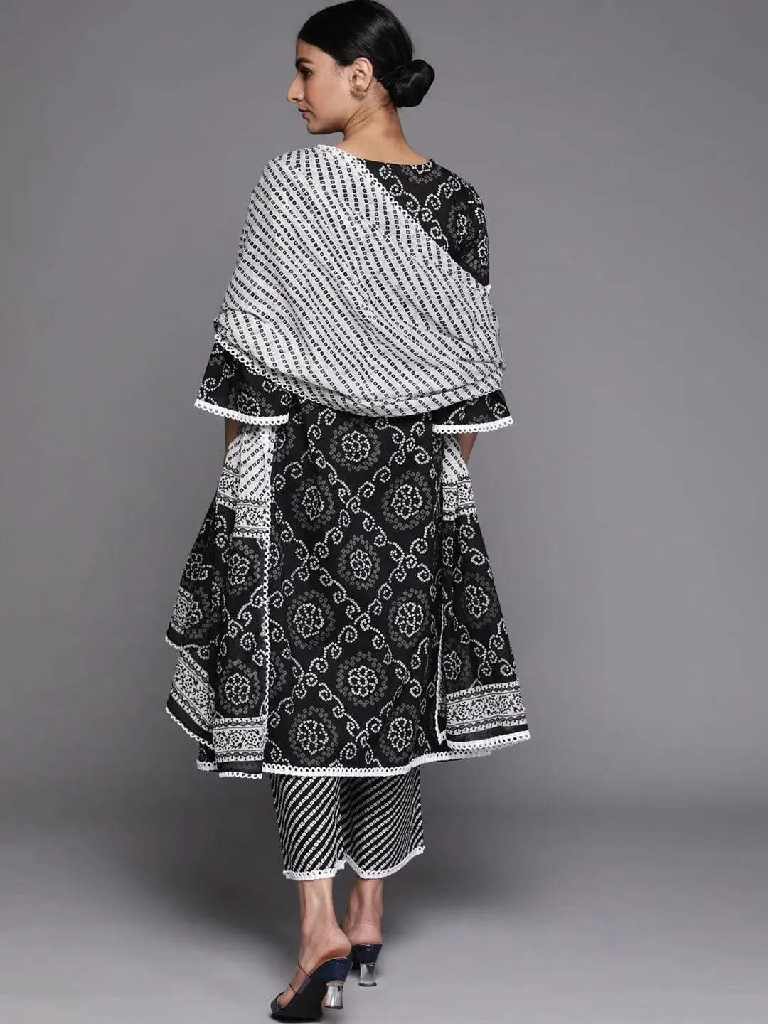 Buy Black Printed Cotton Suit Set - 33248O-XS | Libas Ethnic Wear Online
Buy Black Printed Cotton Suit Set - 33248O-XS | Libas Ethnic Wear Online