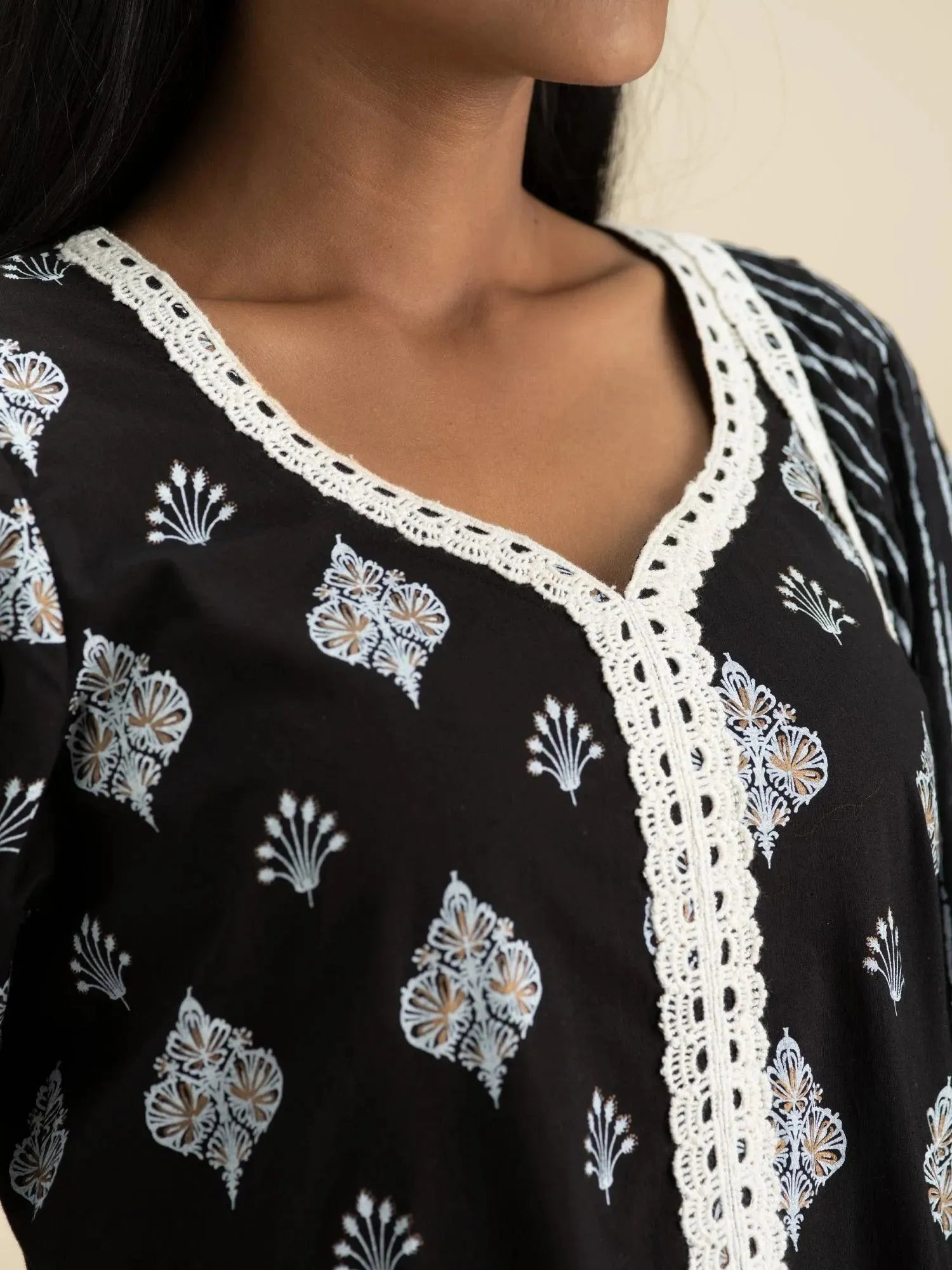 Buy Black Cotton Printed A-line Kurta With Cotton Palazzo And Dupatta Online
Buy Black Cotton Printed A-line Kurta With Cotton Palazzo And Dupatta Online