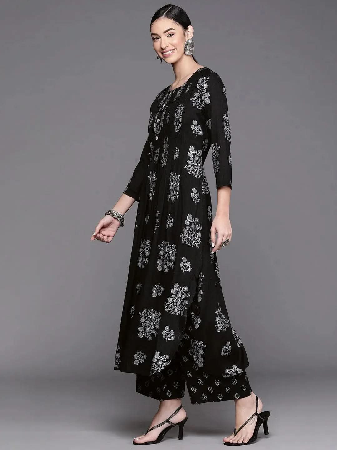 Buy Black Printed Rayon Kurta - 23323O- | Libas Ethnic Wear Online
Buy Black Printed Rayon Kurta - 23323O- | Libas Ethnic Wear Online