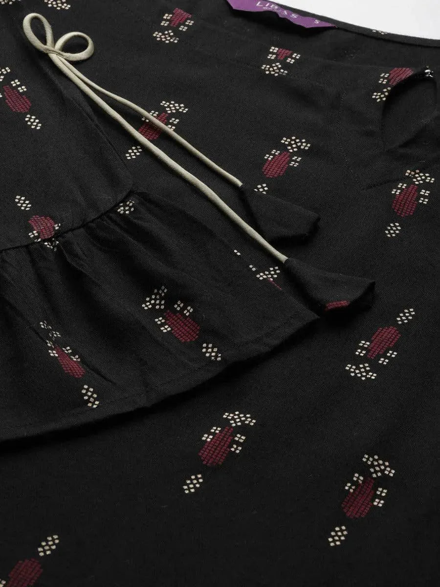 Black Printed Rayon Kurta
Black Printed Rayon Kurta
