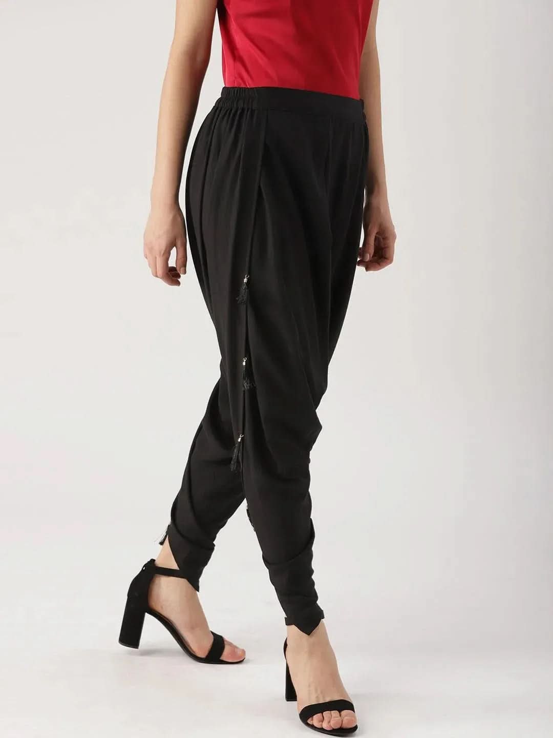 Black Solid Rayon Dhotis
Black Solid Rayon Dhotis