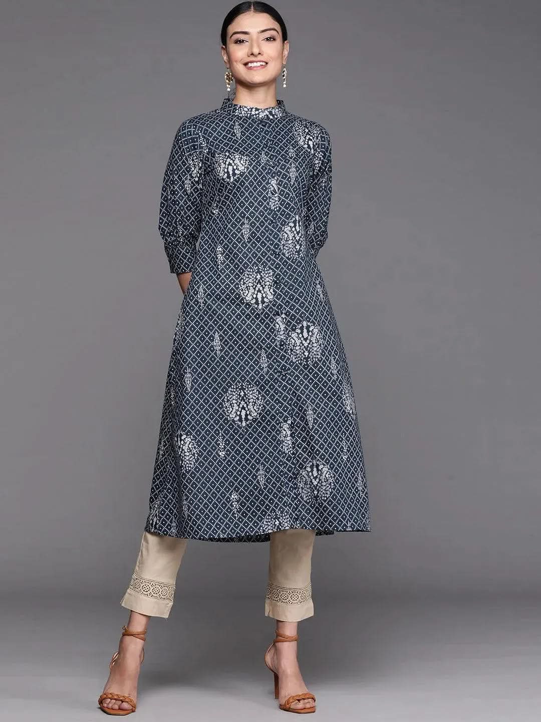 Buy Blue Printed Cotton Kurta - 23123O- | Libas Ethnic Wear Online
Buy Blue Printed Cotton Kurta - 23123O- | Libas Ethnic Wear Online