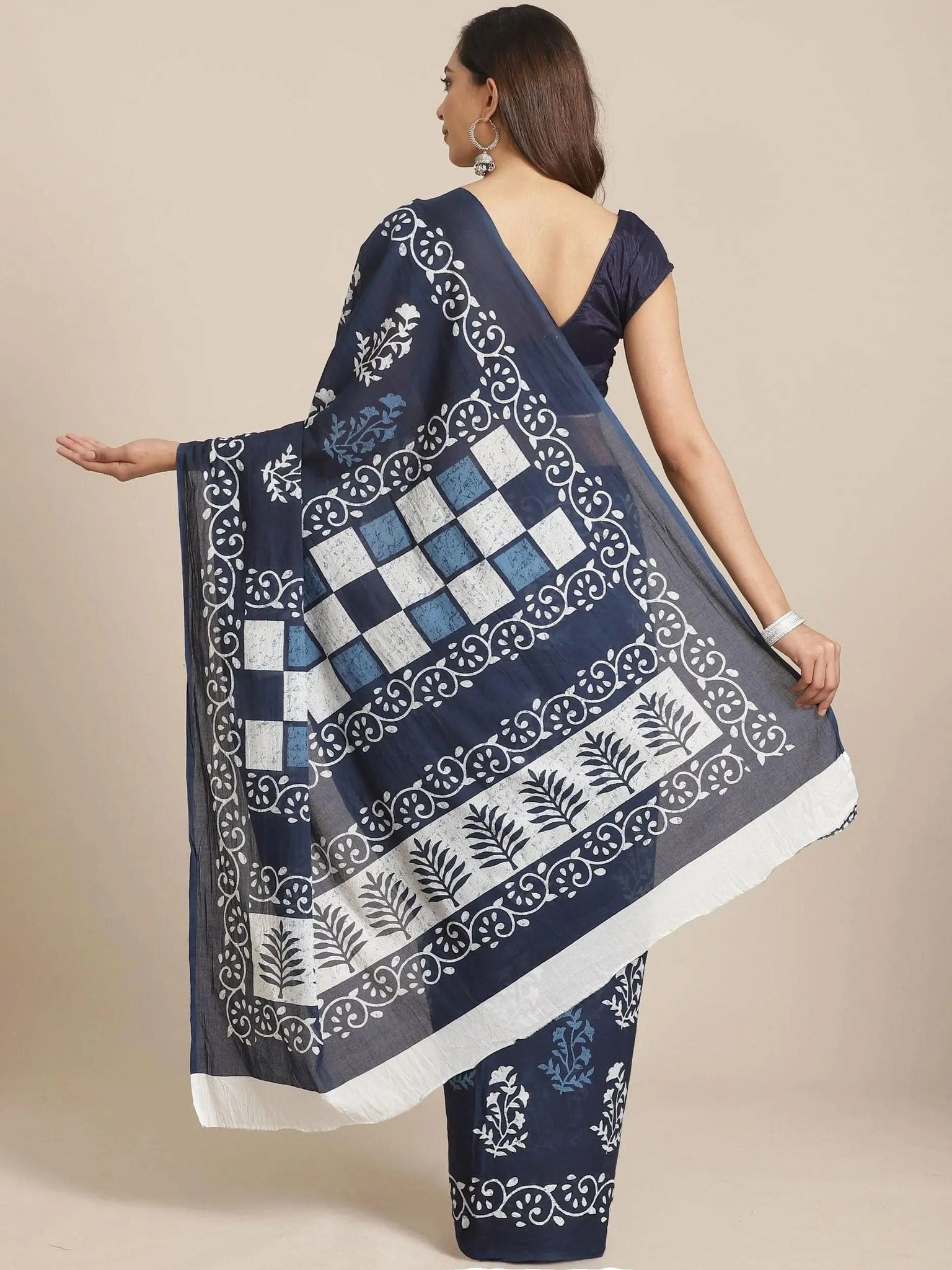 Buy Blue Printed Cotton Saree - 14426 | Libas Ethnic Wear Online
Buy Blue Printed Cotton Saree - 14426 | Libas Ethnic Wear Online