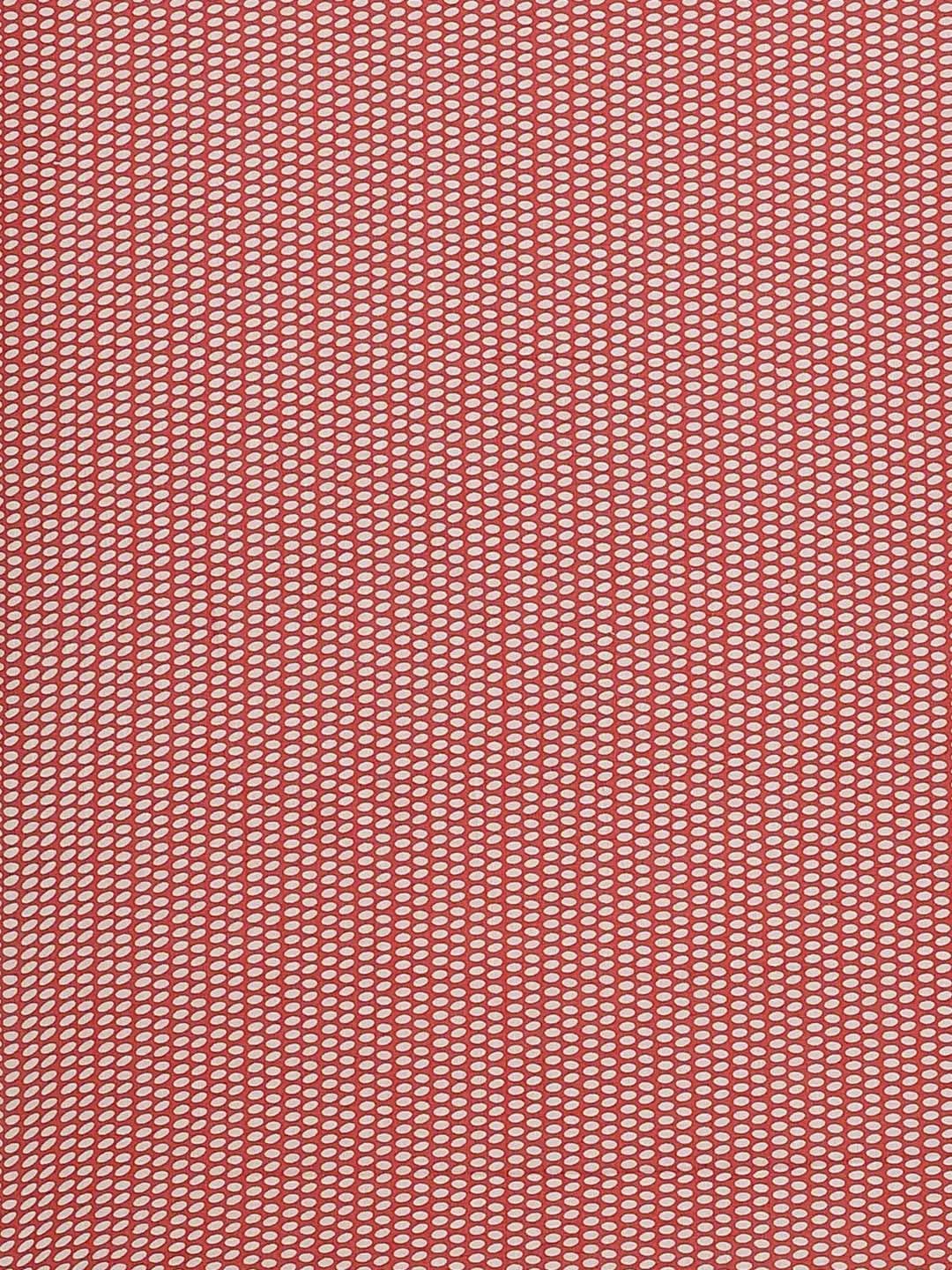 Blue Printed Cotton Saree - Libas