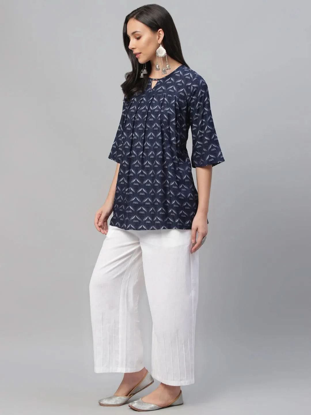 Blue Printed Rayon Kurti
Blue Printed Rayon Kurti