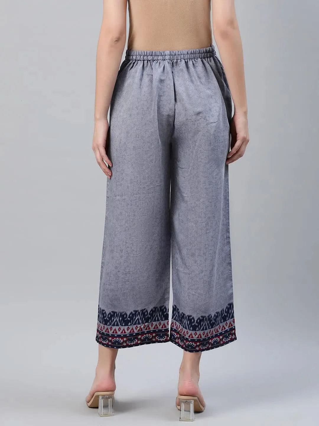 Blue Printed Rayon Palazzos
Blue Printed Rayon Palazzos