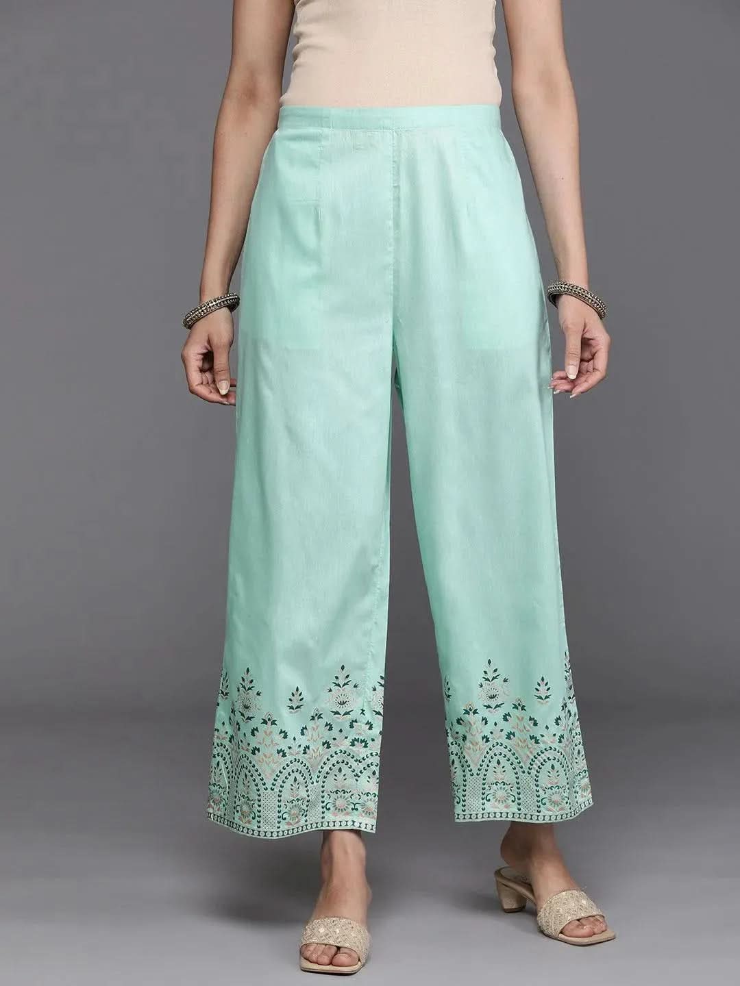 Buy Blue Printed Silk Palazzos - PL1024O- | Libas Ethnic Wear Online
Buy Blue Printed Silk Palazzos - PL1024O- | Libas Ethnic Wear Online