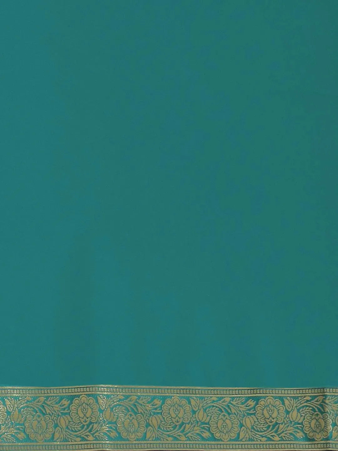 Blue Woven Design Silk Saree - Libas