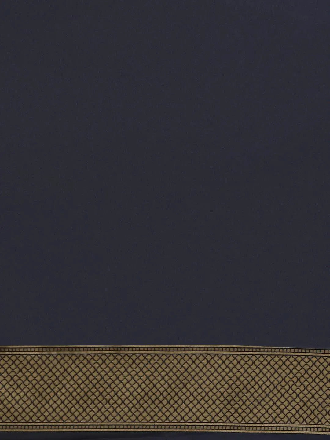 Blue Woven Design Silk Saree - Libas