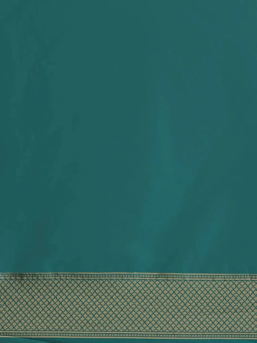 Blue Woven Design Silk Saree - Libas