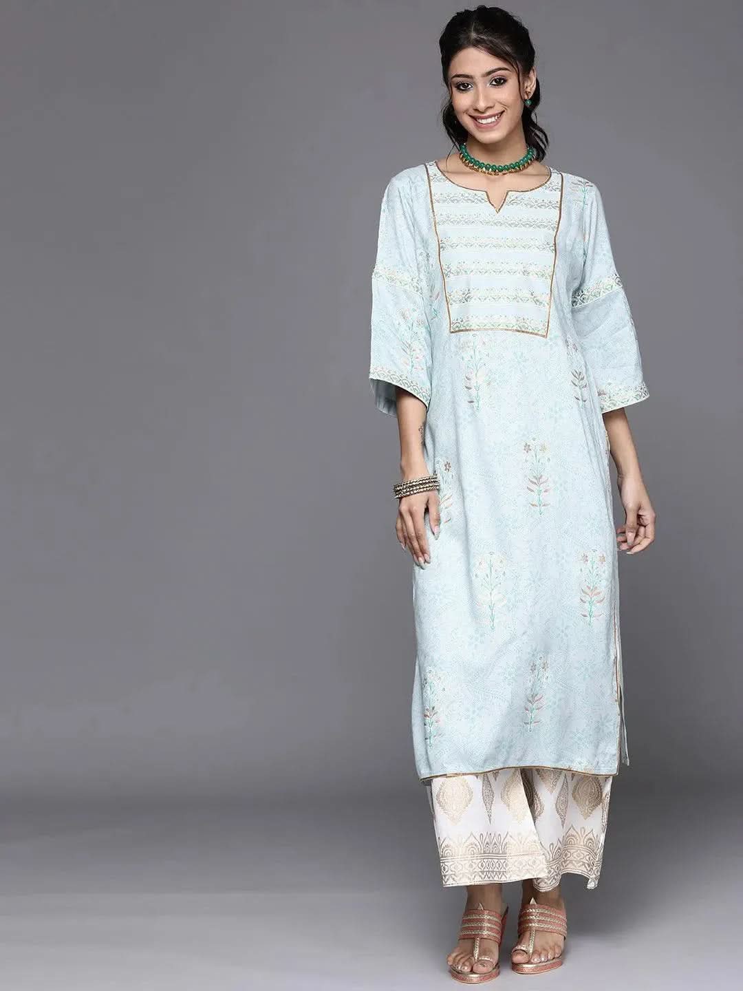 Buy Blue Yoke Design Cotton Kurta - 23222O- | Libas Ethnic Wear Online
Buy Blue Yoke Design Cotton Kurta - 23222O- | Libas Ethnic Wear Online