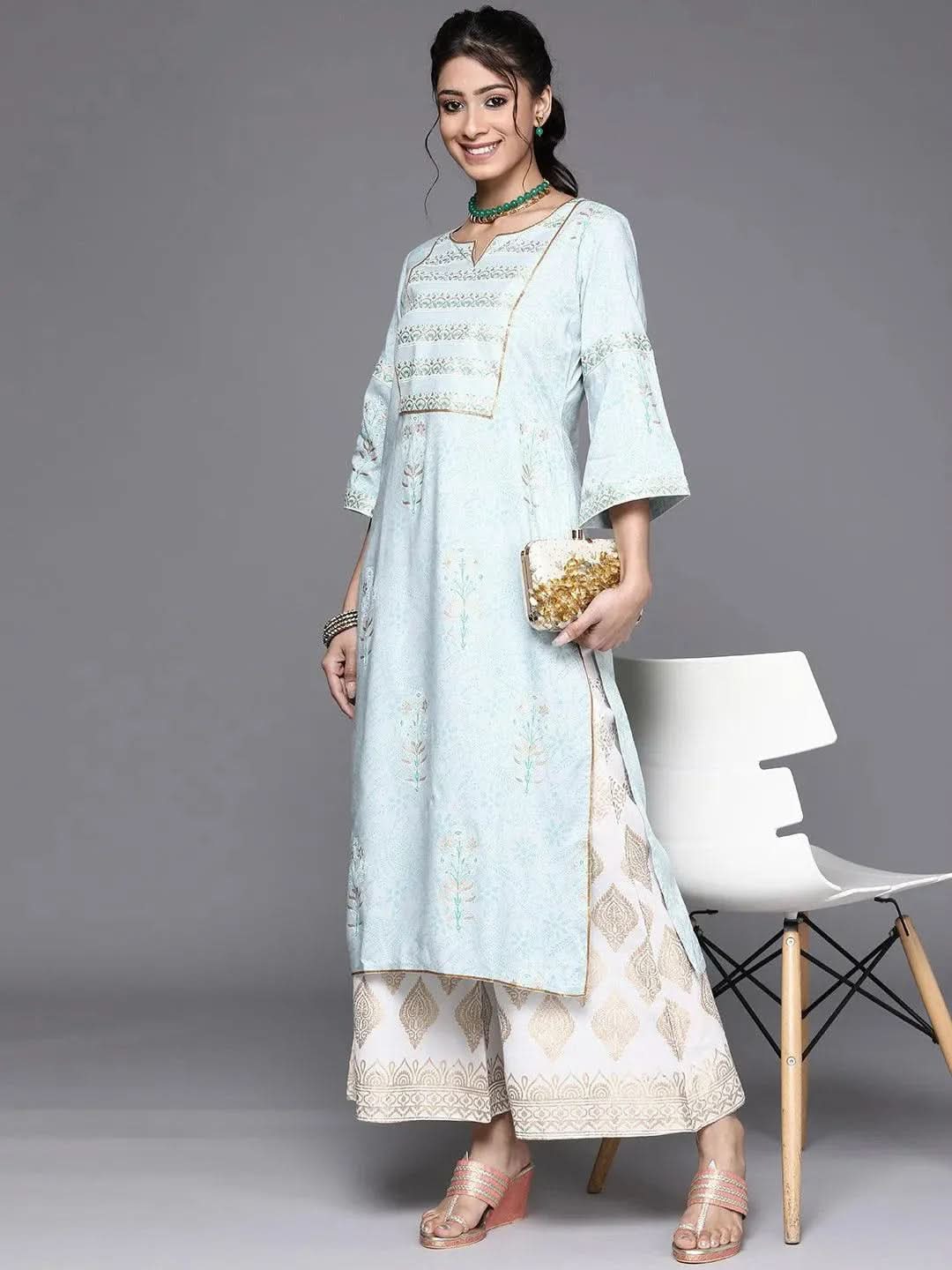 Buy Blue Yoke Design Cotton Kurta - 23222O-XXL | Libas Ethnic Wear Online
Buy Blue Yoke Design Cotton Kurta - 23222O-XXL | Libas Ethnic Wear Online