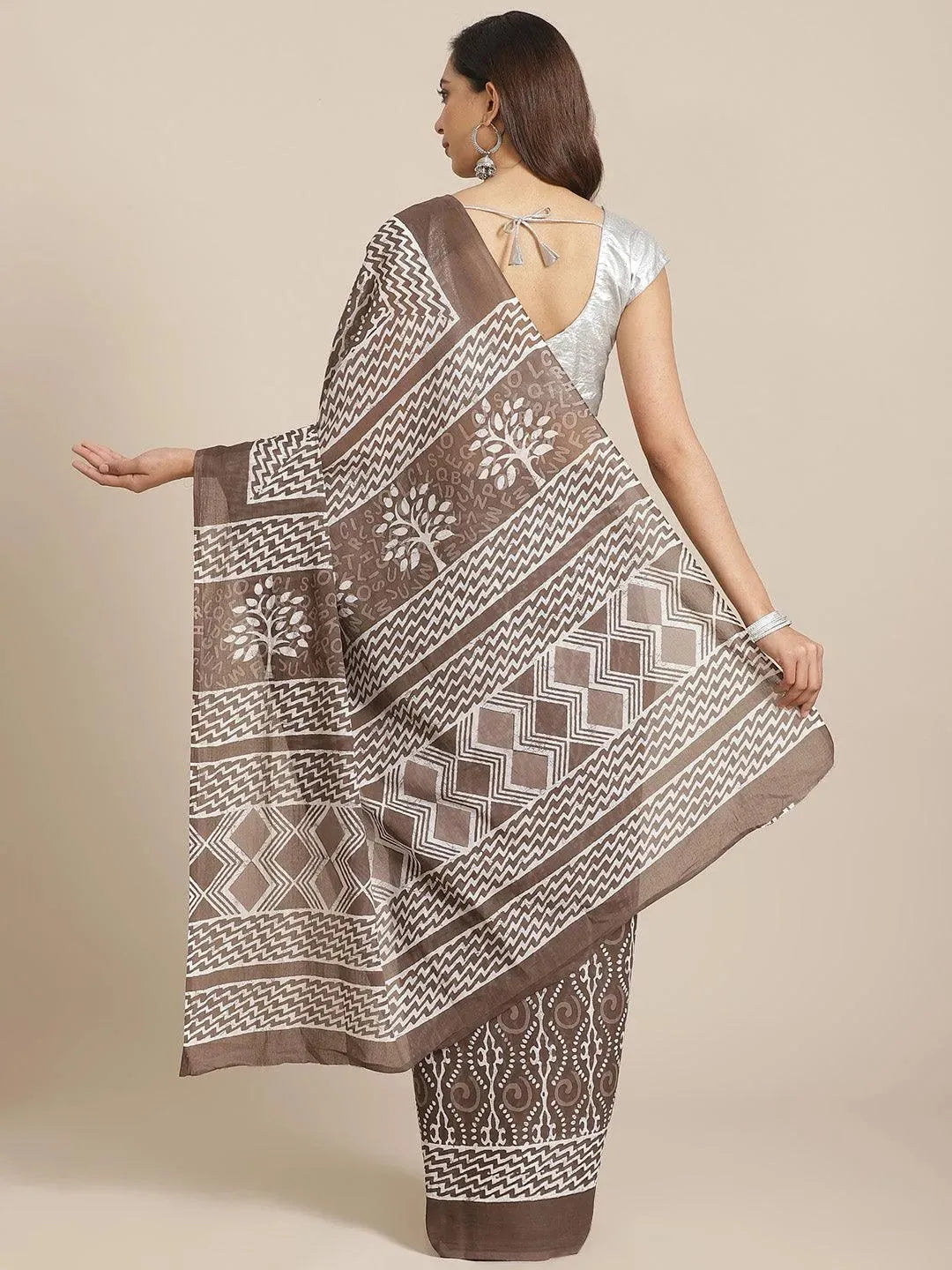 Buy Brown Printed Cotton Saree - 14344 | Libas Ethnic Wear Online
Buy Brown Printed Cotton Saree - 14344 | Libas Ethnic Wear Online