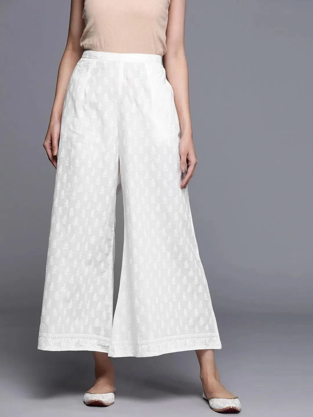 Buy Cream Printed Cotton Palazzos - PL972O- | Libas Ethnic Wear Online
Buy Cream Printed Cotton Palazzos - PL972O- | Libas Ethnic Wear Online