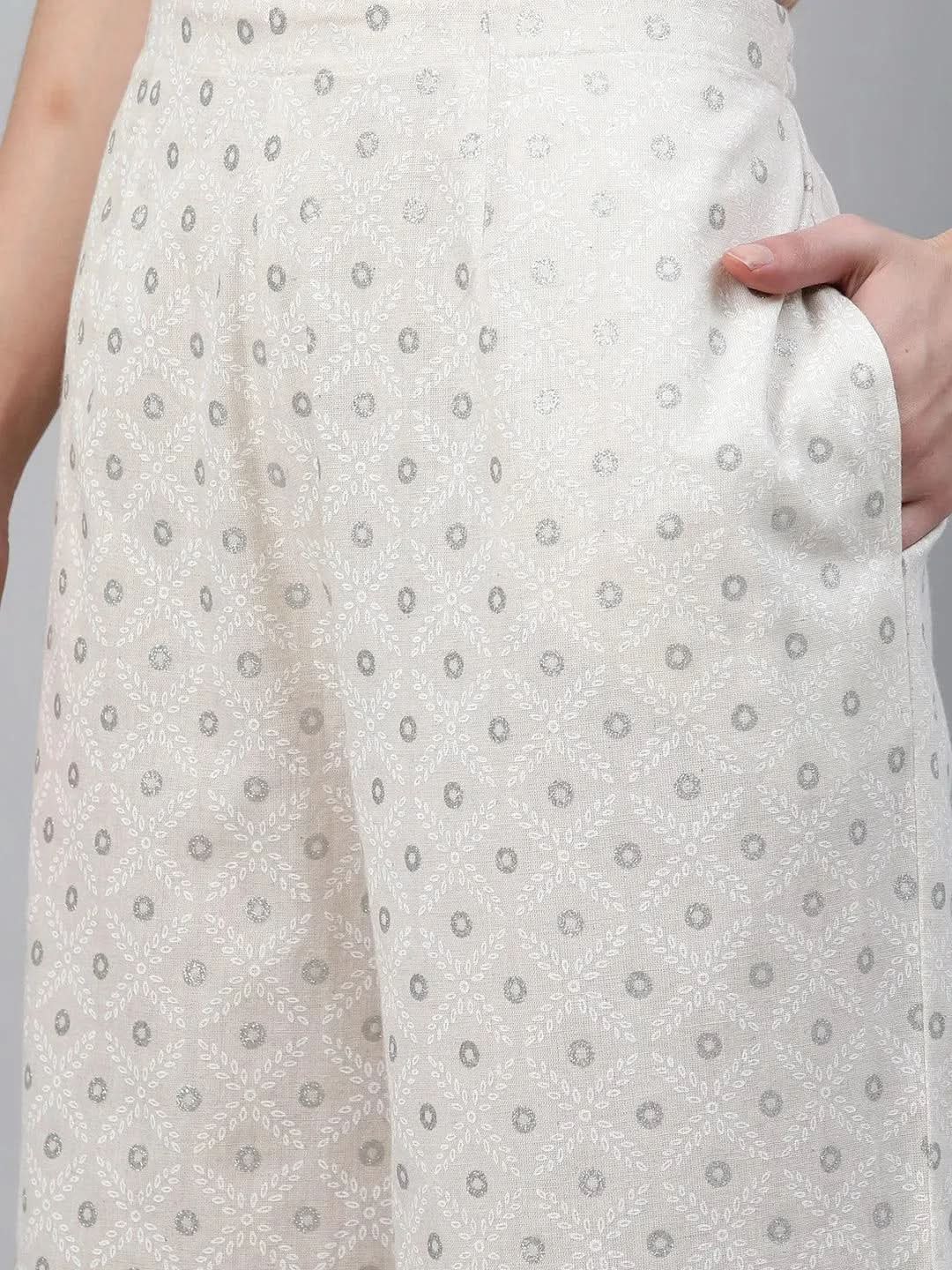 Buy Cream Printed Cotton Palazzos - PL880O-XL | Libas Ethnic Wear Online
Buy Cream Printed Cotton Palazzos - PL880O-XL | Libas Ethnic Wear Online