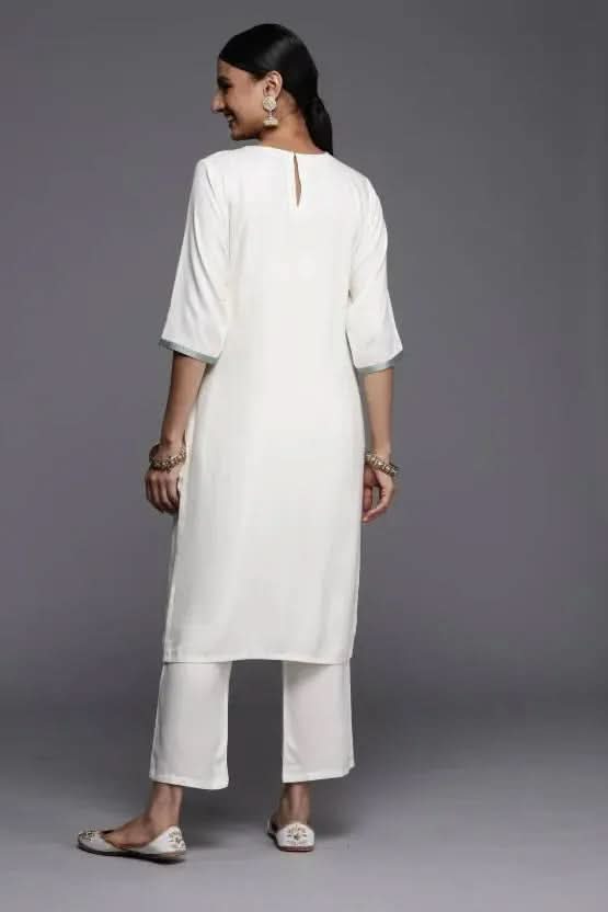 Cream Yoke Design Wool Straight Kurta
Cream Yoke Design Wool Straight Kurta