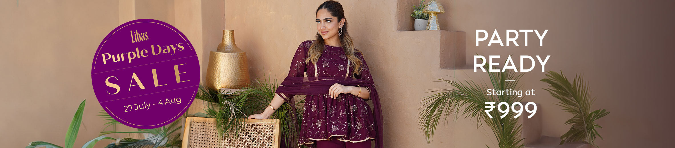 Party Ready Starting ₹999