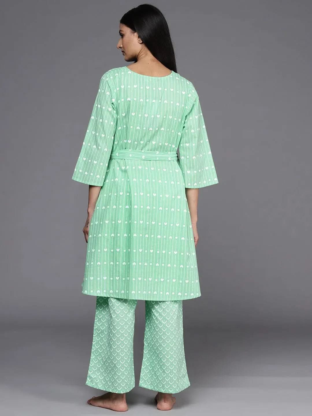 Buy Green Printed Cotton Kurta Set - 50054-XS | Libas Ethnic Wear Online
Buy Green Printed Cotton Kurta Set - 50054-XS | Libas Ethnic Wear Online