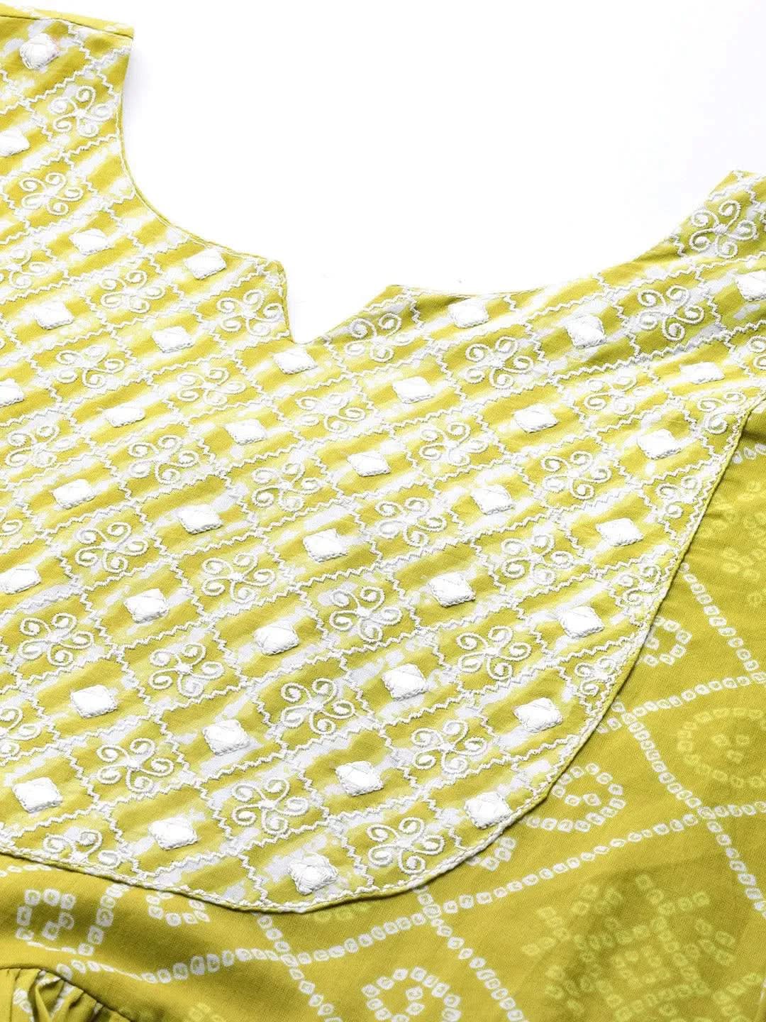 Buy Green Printed Cotton Suit Set - 33195O-XS | Libas Ethnic Wear Online
Buy Green Printed Cotton Suit Set - 33195O-XS | Libas Ethnic Wear Online