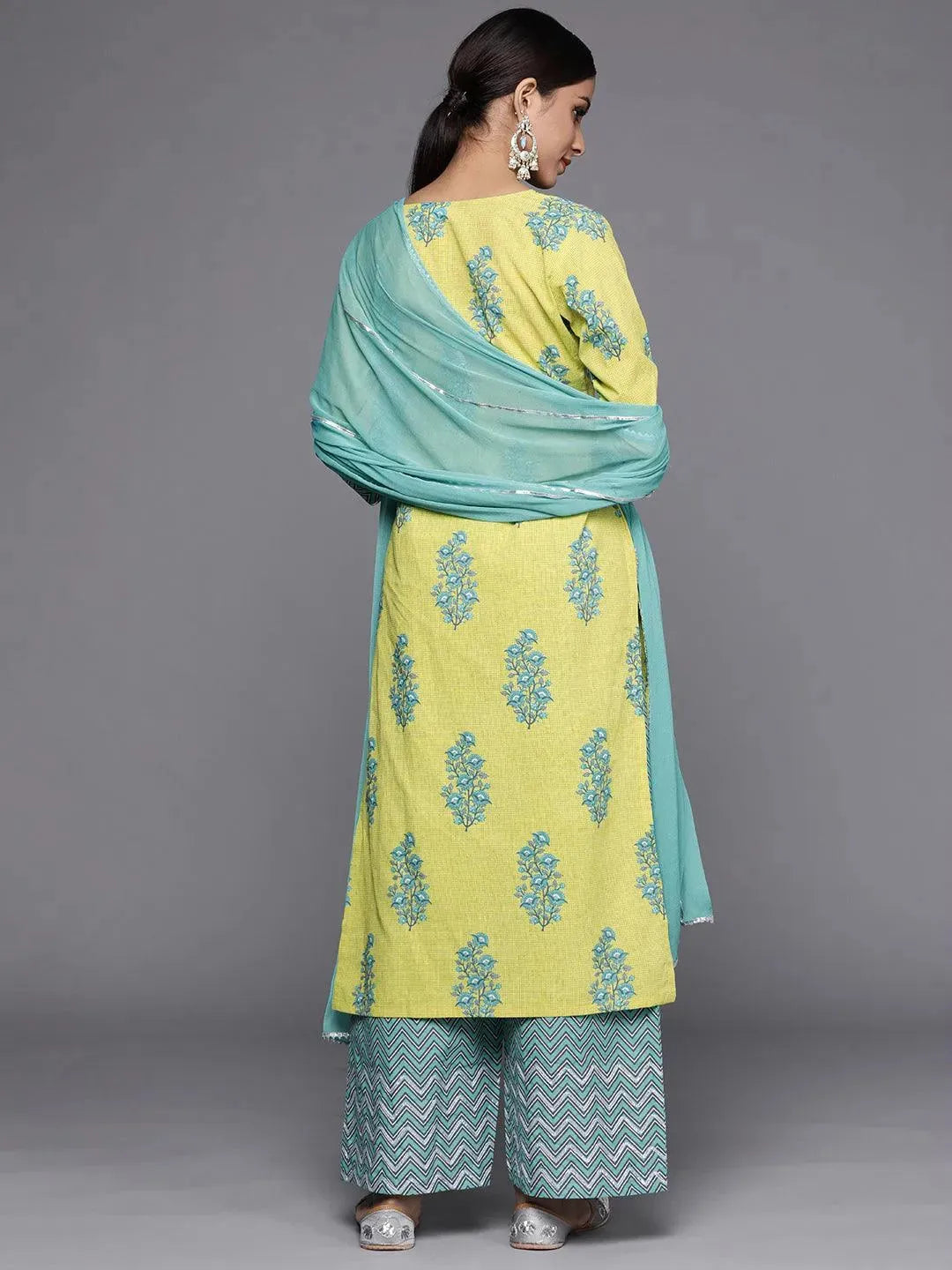 Buy Green Printed Cotton Suit Set - 20424-XXL | Libas Ethnic Wear Online
Buy Green Printed Cotton Suit Set - 20424-XXL | Libas Ethnic Wear Online