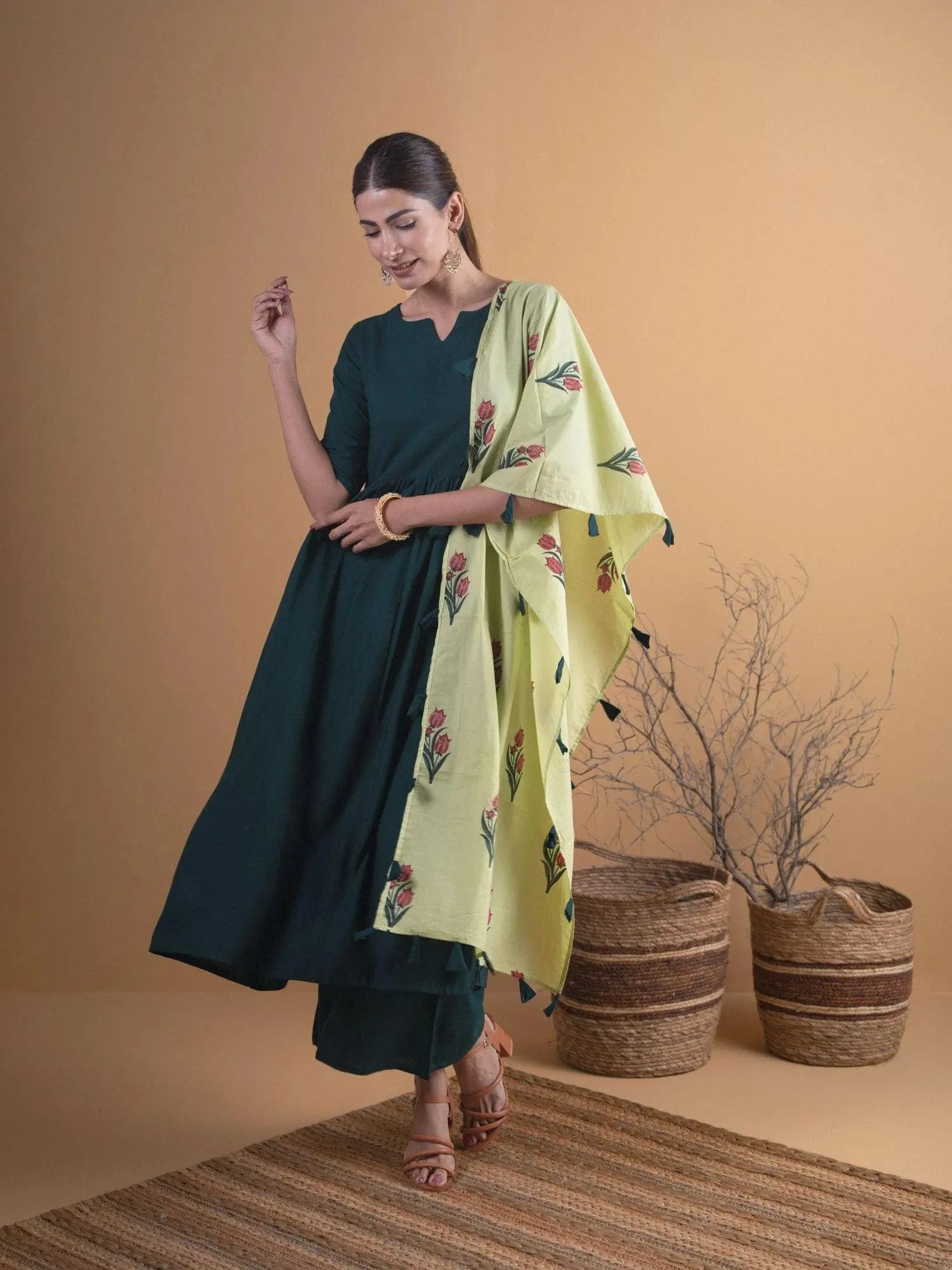 Buy Green Solid Rayon Suit Set - 5805- | Libas Ethnic Wear Online
Buy Green Solid Rayon Suit Set - 5805- | Libas Ethnic Wear Online