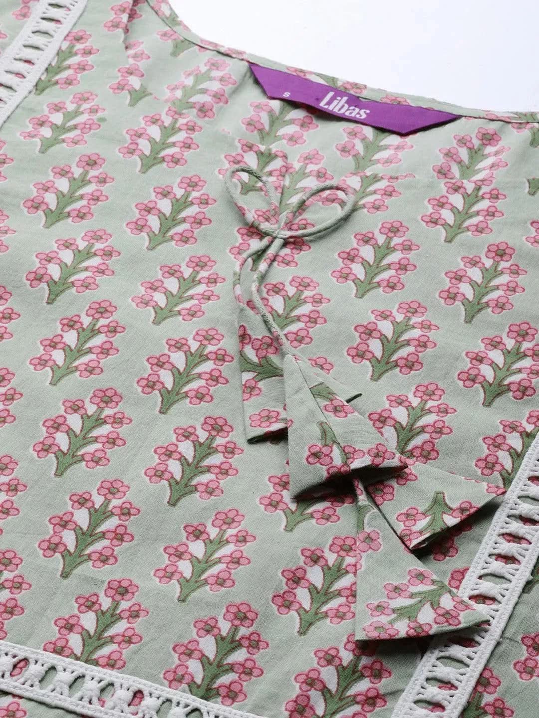 Buy Green Yoke Design Cotton Kurta - 23273O-XS | Libas Ethnic Wear Online
Buy Green Yoke Design Cotton Kurta - 23273O-XS | Libas Ethnic Wear Online