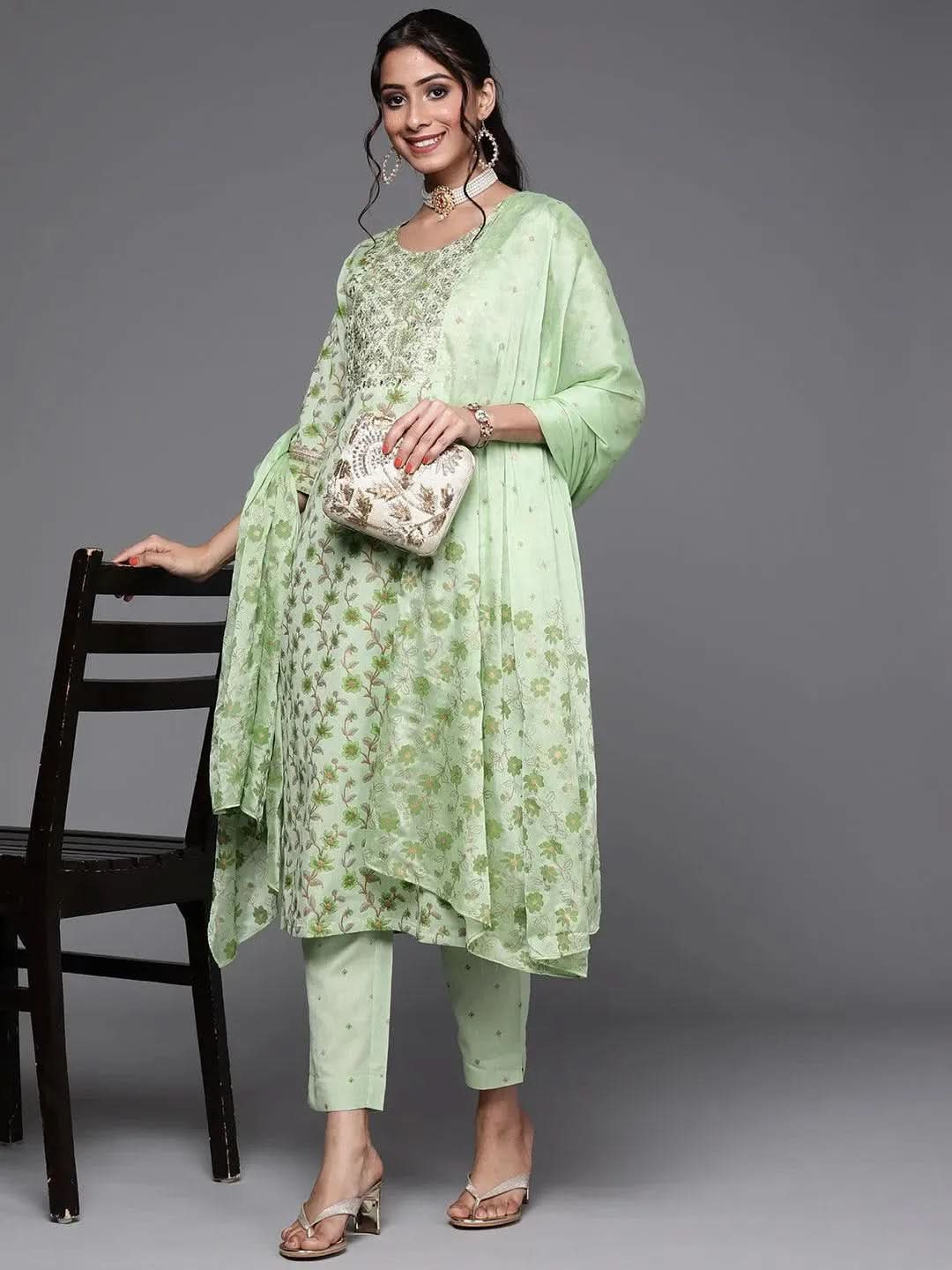 Green Yoke Design Cotton Straight Kurta With Dupatta
Green Yoke Design Cotton Straight Kurta With Dupatta