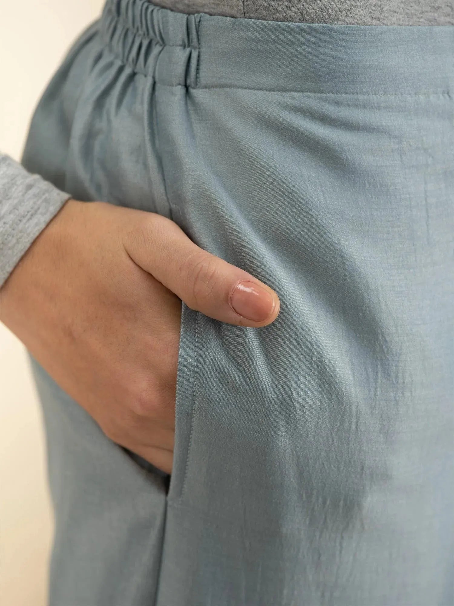 Buy Grey Solid Silk Trousers - PL824O-XL | Libas Ethnic Wear Online
Buy Grey Solid Silk Trousers - PL824O-XL | Libas Ethnic Wear Online