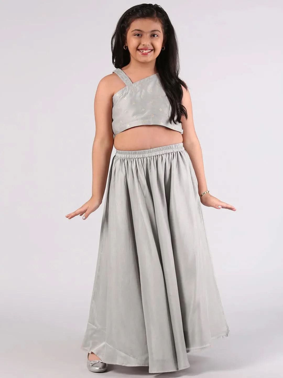 Buy Grey Woven Design Silk Blend Lehenga Set - 20395K-10-12Y | Libas Ethnic Wear Online
Buy Grey Woven Design Silk Blend Lehenga Set - 20395K-10-12Y | Libas Ethnic Wear Online