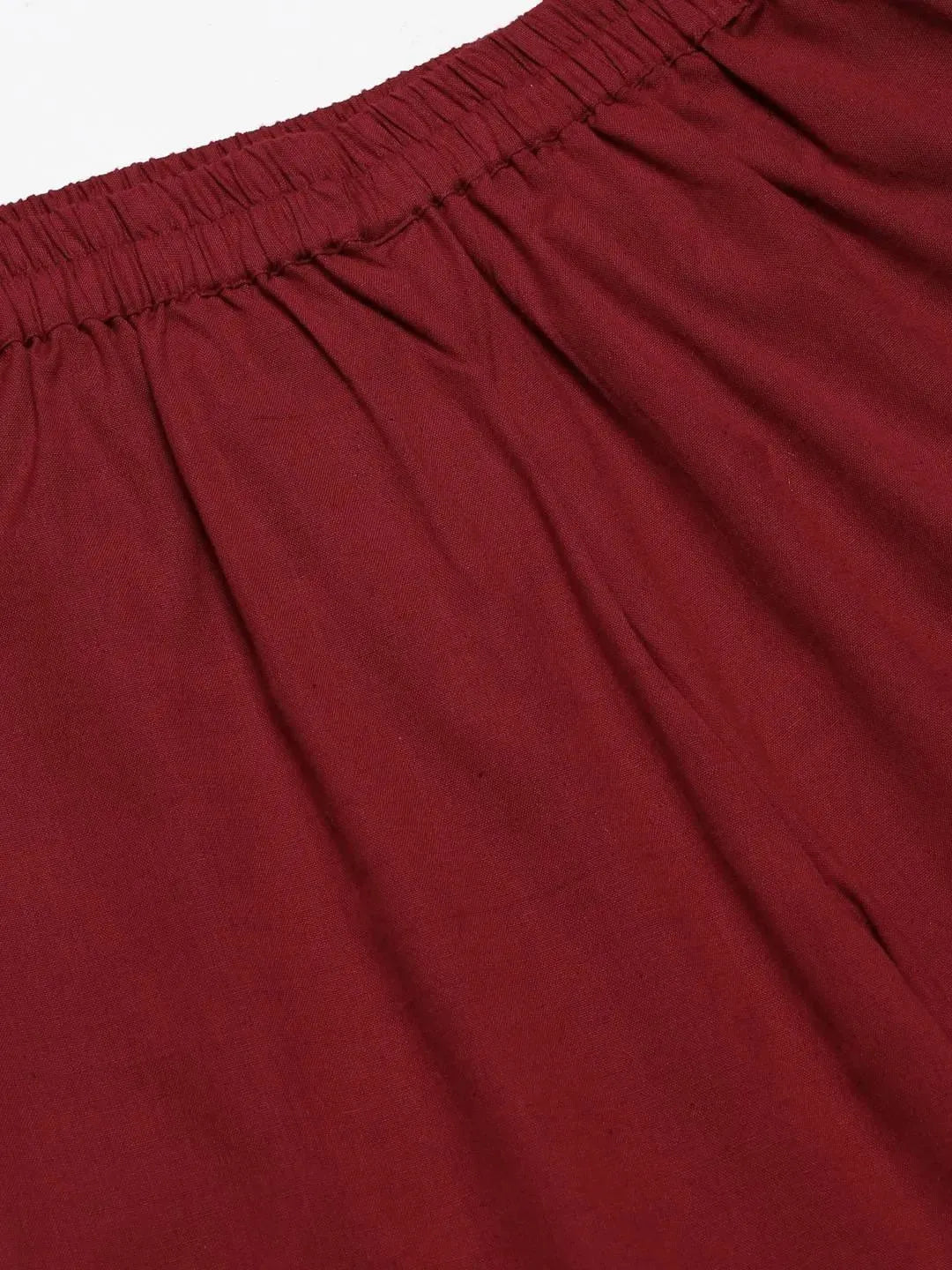 Maroon Solid Rayon Palazzos
Maroon Solid Rayon Palazzos