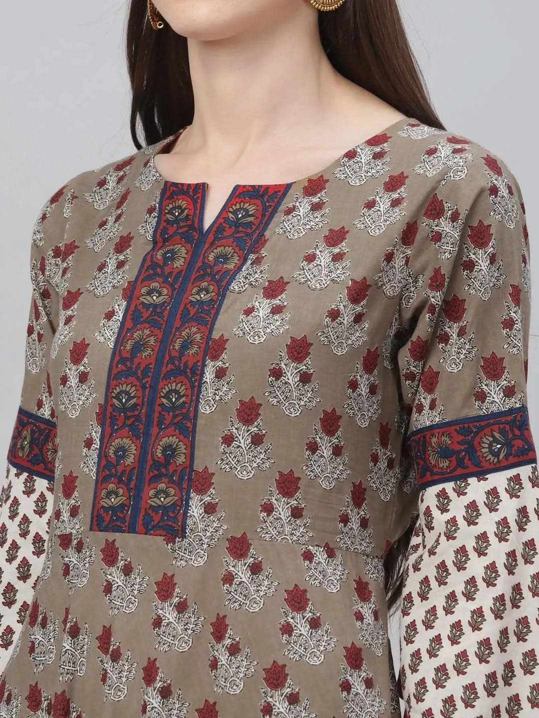 Buy Multicoloured Printed Cotton Suit Set - 6775-XS | Libas Ethnic Wear Online
Buy Multicoloured Printed Cotton Suit Set - 6775-XS | Libas Ethnic Wear Online