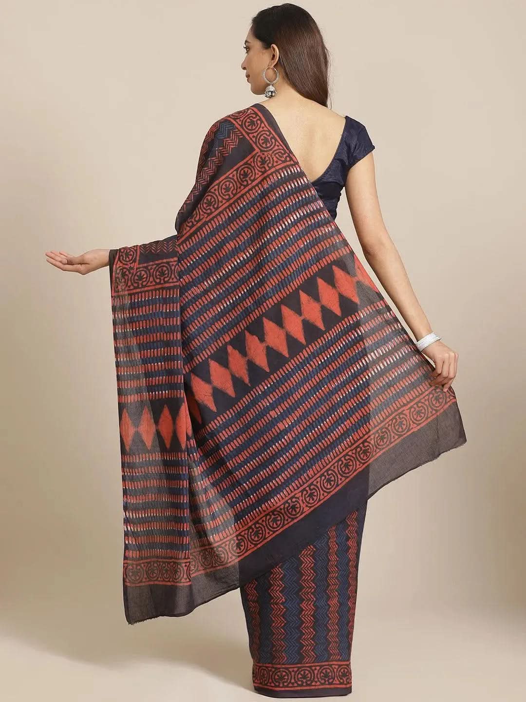 Buy Multicoloured Printed Cotton Saree - 14376 | Libas Ethnic Wear Online
Buy Multicoloured Printed Cotton Saree - 14376 | Libas Ethnic Wear Online