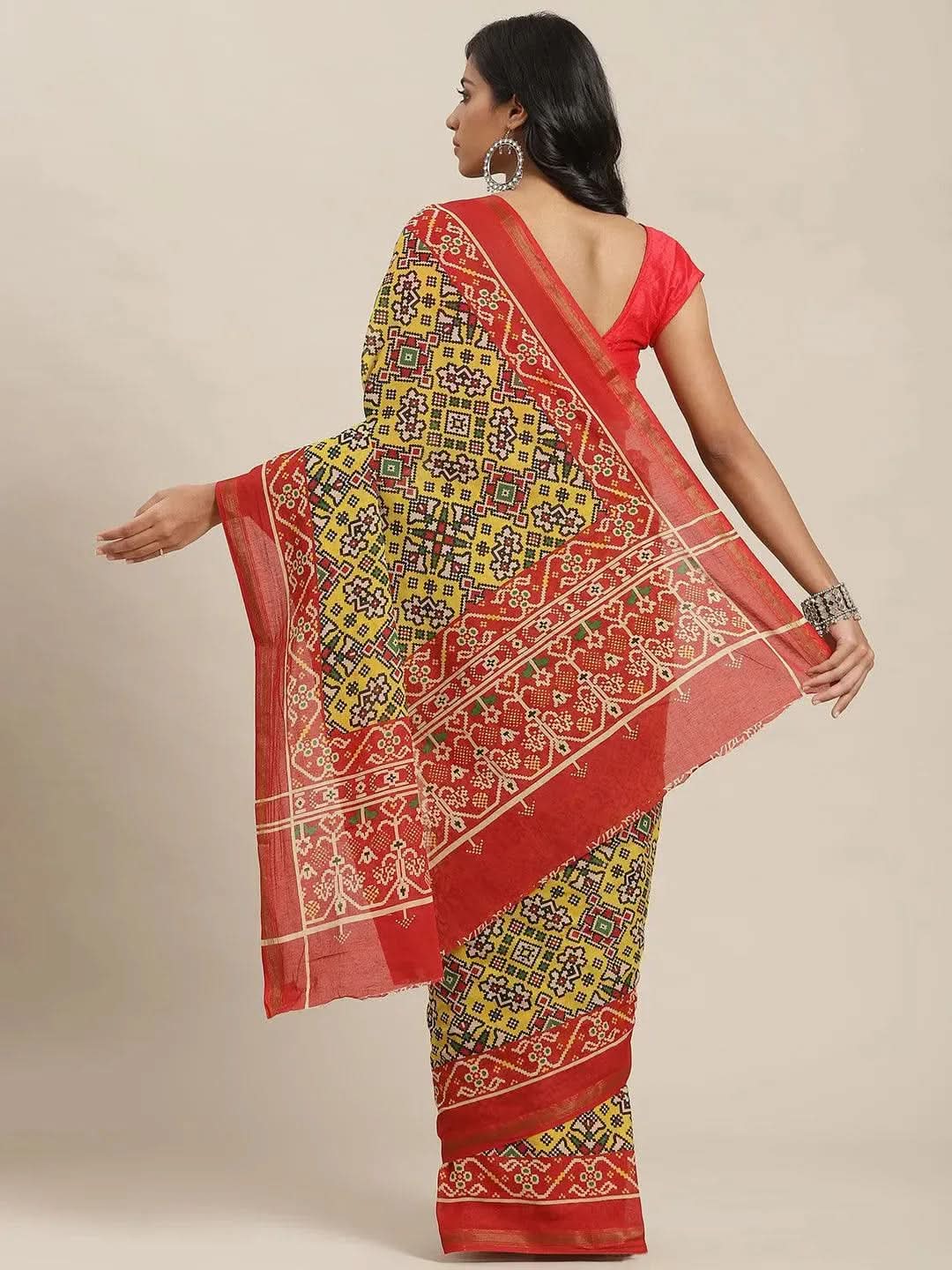 Buy Multicoloured Printed Cotton Saree - 14709 | Libas Ethnic Wear Online
Buy Multicoloured Printed Cotton Saree - 14709 | Libas Ethnic Wear Online