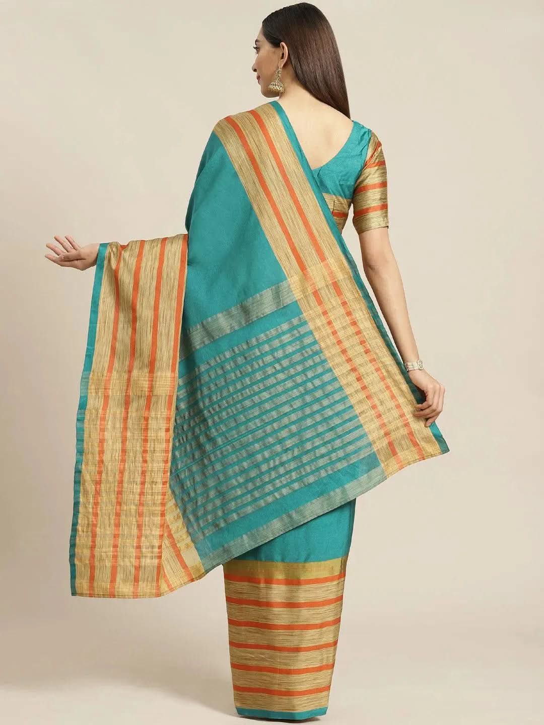 Multicoloured Printed Polyester Saree
Multicoloured Printed Polyester Saree