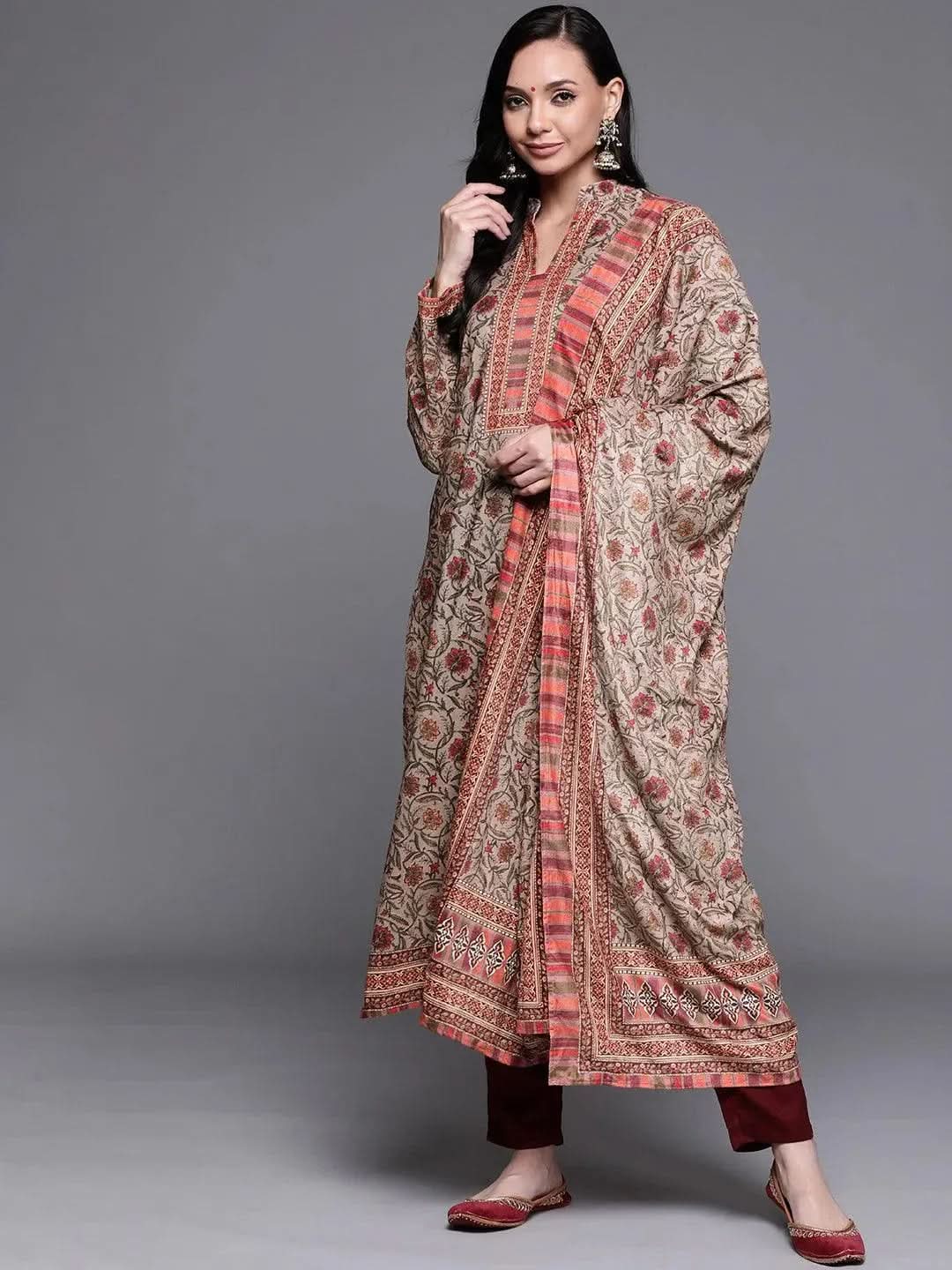 Buy Multicoloured Printed Velvet Suit Set - 20374O-XS | Libas Ethnic Wear Online
Buy Multicoloured Printed Velvet Suit Set - 20374O-XS | Libas Ethnic Wear Online