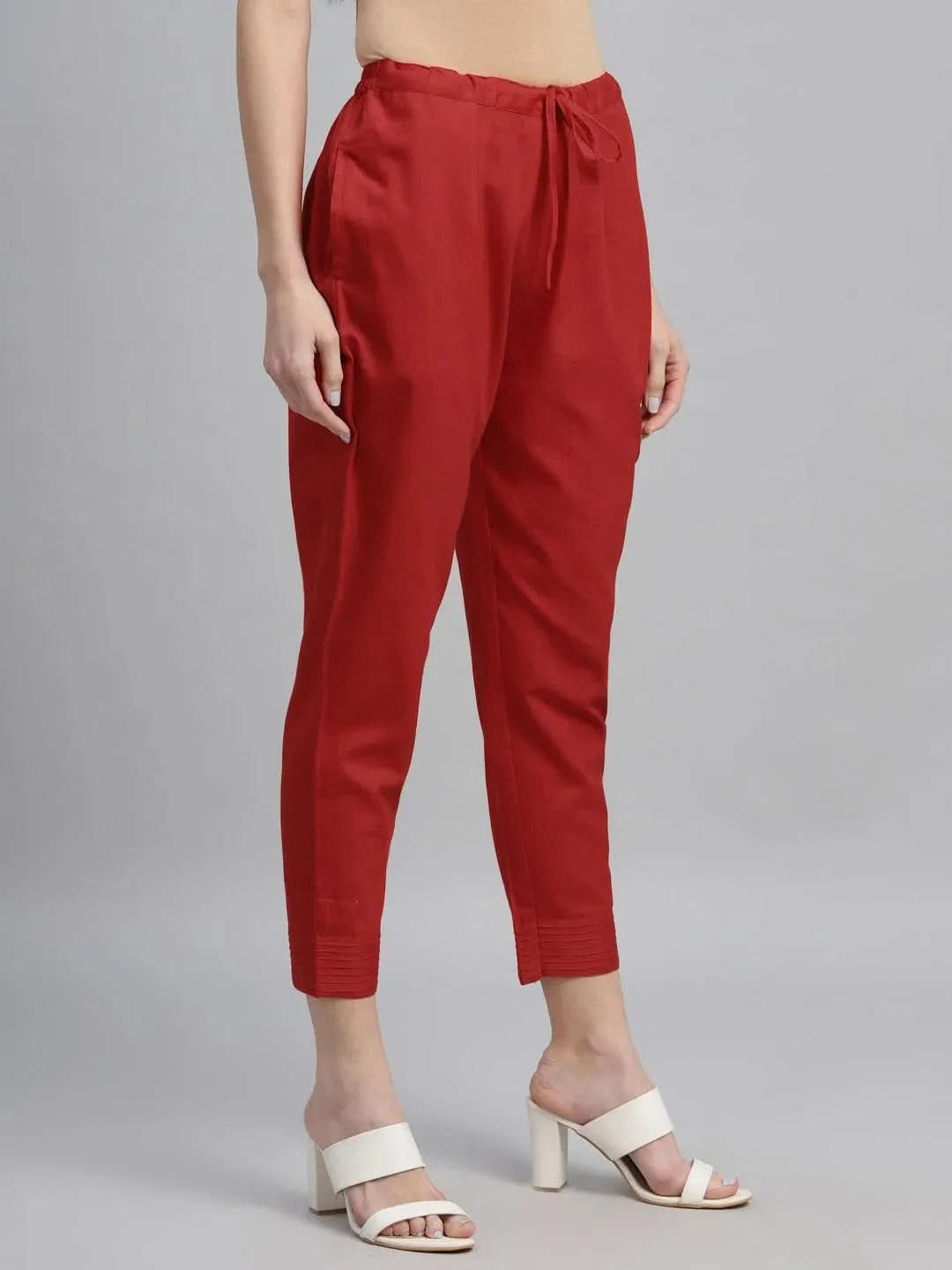 Pack of 2 Solid Cotton Trousers
Pack of 2 Solid Cotton Trousers