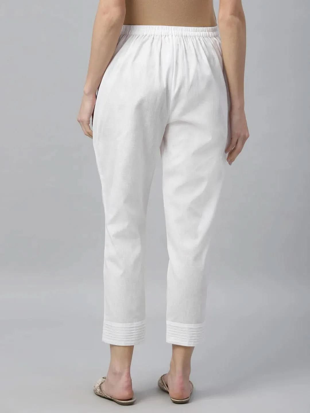 Pack of 2 Solid Cotton Trousers
Pack of 2 Solid Cotton Trousers