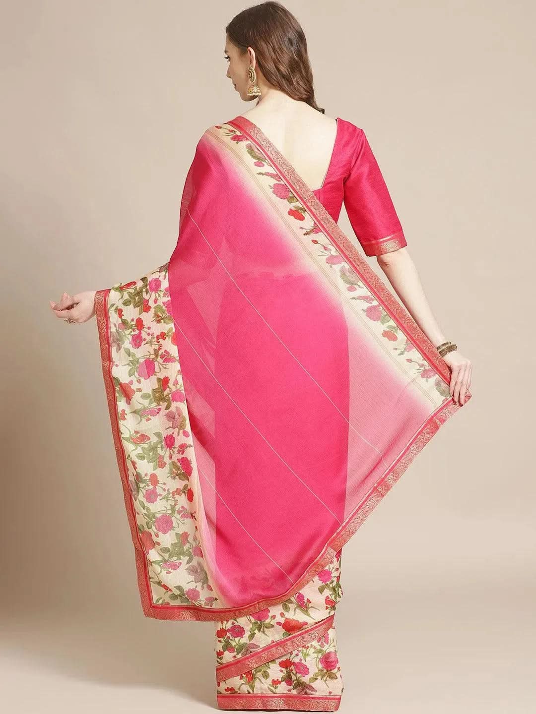 Buy Pink Printed Chiffon Saree - 14024 | Libas Ethnic Wear Online
Buy Pink Printed Chiffon Saree - 14024 | Libas Ethnic Wear Online