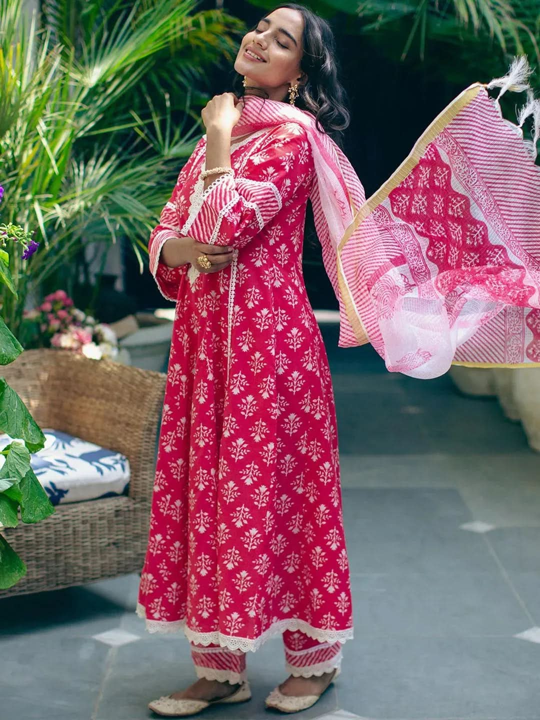 Buy Pink Printed Cotton Suit Set - 33212O-XS | Libas Ethnic Wear Online
Buy Pink Printed Cotton Suit Set - 33212O-XS | Libas Ethnic Wear Online